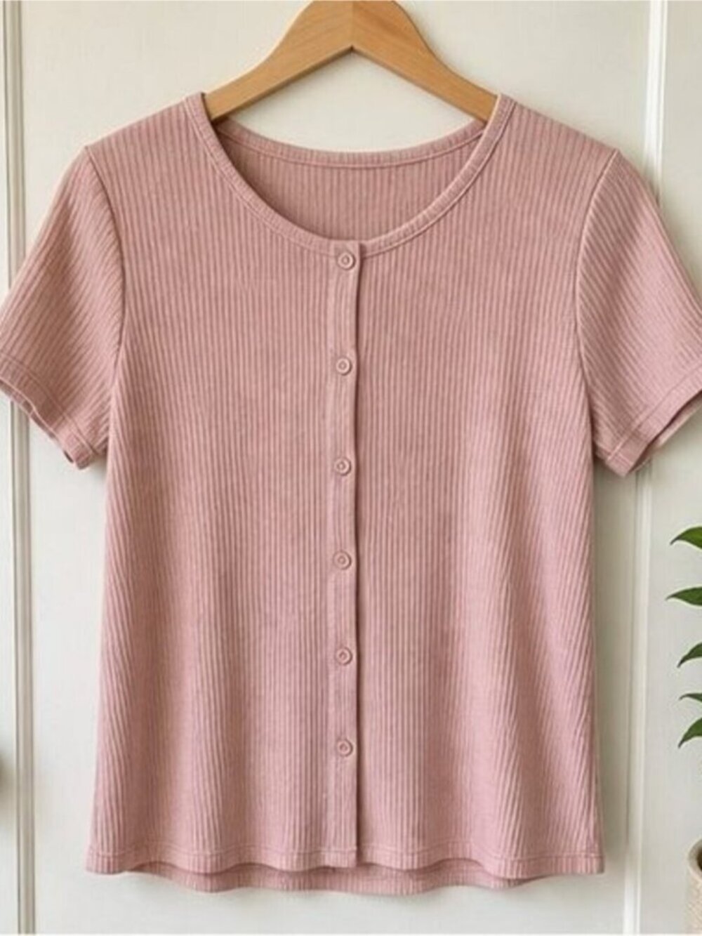 Blush Pleated Blouse